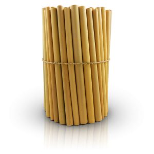 50 Bamboo Straws - Bulk